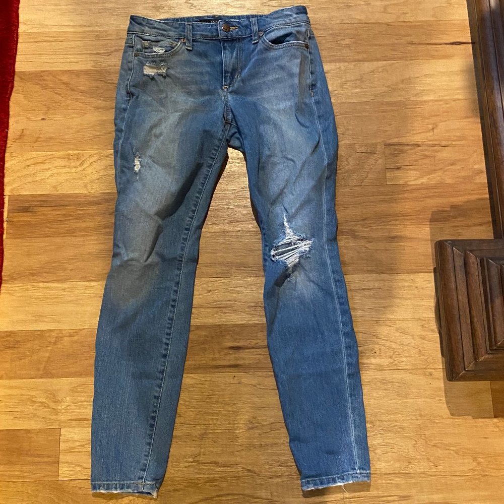 JOES JEANS DANA DISTRESSED BLUE JEANS